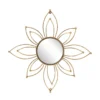 Inspire Me! Home Decor Decorative Gold Metal Flower/ Wall Art