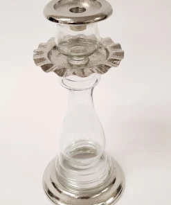 Inspire Me! Home Decor Rippled Candle Holders (2 Sizes, 2 Colors)