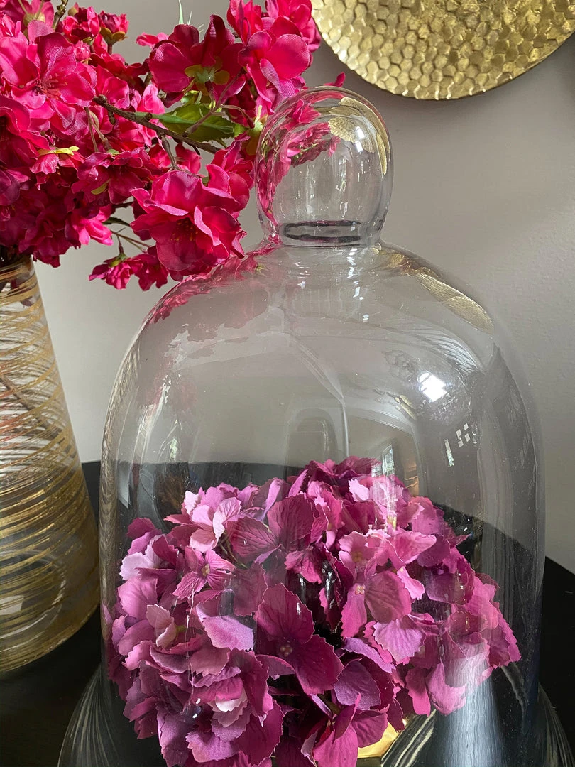Inspire Me! Home Decor Oversized Glass Bell Cloche