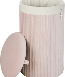 Inspire Me! Home Decor Lydia Pleated Hamper (3 Colors)