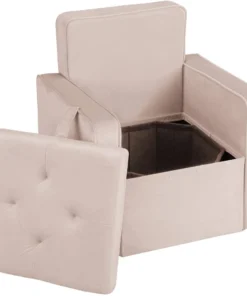 Inspire Me! Home Decor OTTOMANS Jolie Children's Storage Chair (2 Colors)