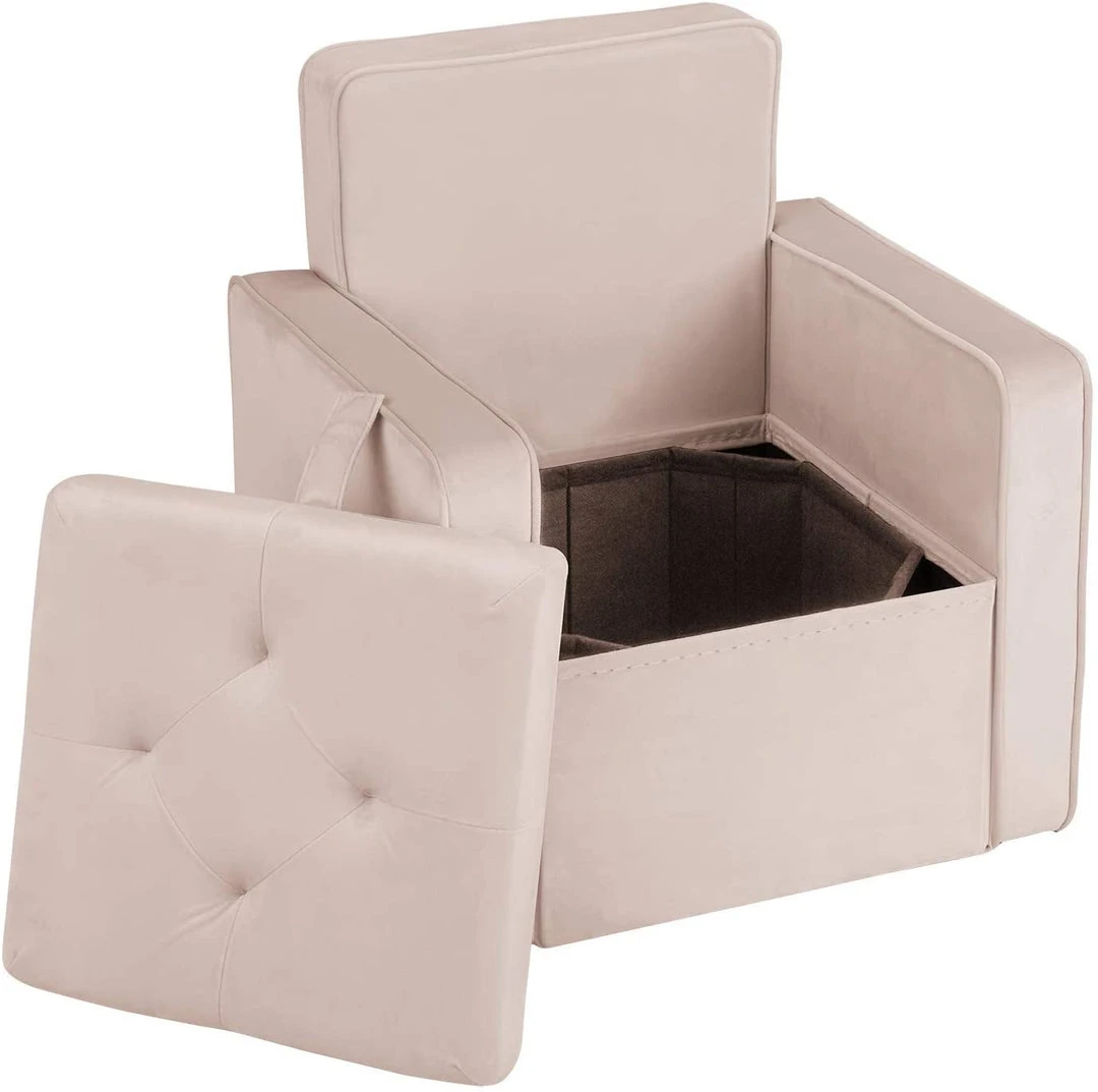 Inspire Me! Home Decor OTTOMANS Jolie Children's Storage Chair (2 Colors)