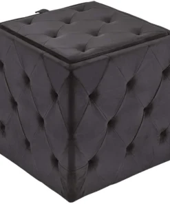 Inspire Me! Home Decor OTTOMANS Genevieve Storage Ottoman (3 Colors)