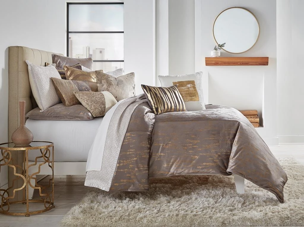 Cloud9d Arian Grey Velvet Duvet Cover (2 Sizes)