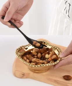 Inspire Me! Home Decor Gold Wavy Beaded Bowls (2 Sizes)