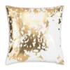 Cloud9d PILLOWS, RUGS, & THROWS Elise Ivory Gold Pillow - 20" X 20"