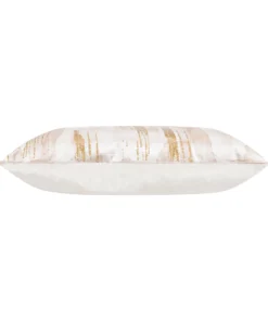 Cloud9d PILLOWS, RUGS, & THROWS Elise Ivory And Gold Pillow - 20