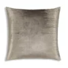 Cloud9d Inaya - Grey Velvet Pillow W/ Multicolor Embroidery - 22" X 22" PILLOWS, RUGS, & THROWS