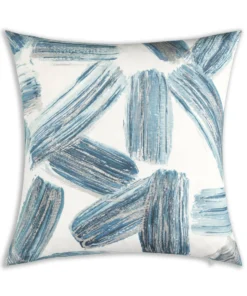 Cloud9d Digital Printed Fabric Pillow W/ Rose Gold Metallic Print (2 Colors) - Style 2 - 18" X 18" PILLOWS, RUGS, & THROWS