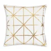 Cloud9d PILLOWS, RUGS, & THROWS Sera Ivory Gold Pillow - 20" X 20"