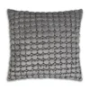 Cloud9d PILLOWS, RUGS, & THROWS Serena Grey Pillow - 20" X 20"