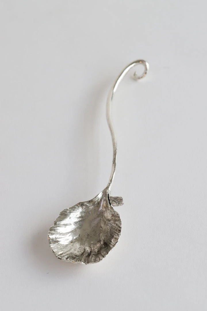 Inspire Me! Home Decor Silver Flower Petal Spoon Rest ( 2 Sizes )