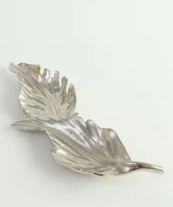 Inspire Me! Home Decor Double Metal Leaf Tray (2 Colors)