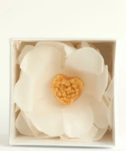 Inspire Me! Home Decor Gold Heart Flower Soap