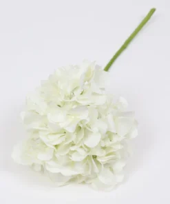 Inspire Me! Home Decor Floral Stems 18.5" Cream Victorian Hydrangea Stem