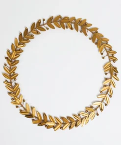 Inspire Me! Home Decor Gold Circle Wreath