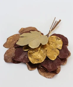 Inspire Me! Home Decor Metallic Leaves Bundle