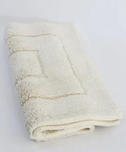 Inspire Me! Home Decor BATHROOM Oversized Ivory Bath Rug