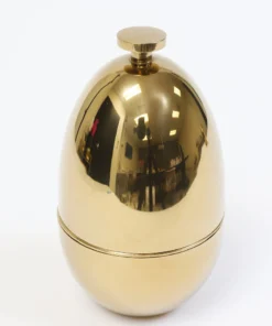Inspire Me! Home Decor Gold Egg Shaped Utensil Holder (2 Styles)