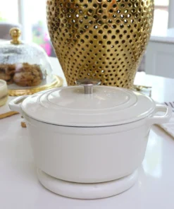 Inspire Me! Home Decor Open Circle Marble Trivet (Set Of 2)