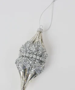 Inspire Me! Home Decor Glass Drop Ornaments (2 Colors)