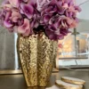 Inspire Me! Home Decor Gold Pomegranate Vase (2 Sizes)