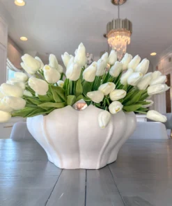 Inspire Me! Home Decor Real Touch Tulip Bouquet (8 Colors)