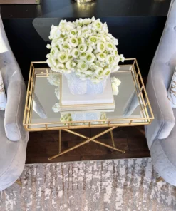 Inspire Me! Home Decor Mini Cream Ranunculus Bundle