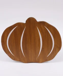 Inspire Me! Home Decor KITCHEN Wood Pumpkin Board With White Details