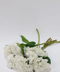 Inspire Me! Home Decor Floral Stems Real Touch White Hydrangea Stem
