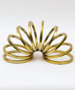 Inspire Me! Home Decor Gold Slinky Decor