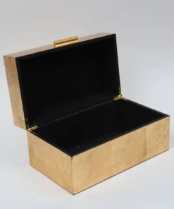 Inspire Me! Home Decor Gold Decorative Boxes (Set Of 2)