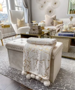 Inspire Me! Home Decor Anastasia Storage Bench (2 Colors) OTTOMANS