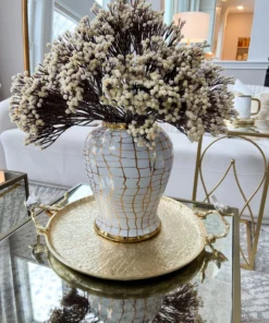 Inspire Me! Home Decor Beige Baby's Breath Stem