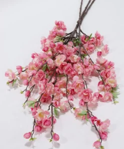 Inspire Me! Home Decor Floral Stems Pink Cherry Blossom Branch Stem