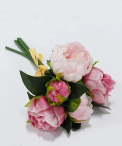 Inspire Me! Home Decor Real Touch Light Color Peony Bundles (3 Colors)