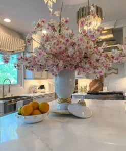 Inspire Me! Home Decor Wood Bowl With Gold Studded Details