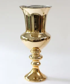 Inspire Me! Home Decor Detailed Stem Vase (2 Colors & 2 Sizes)