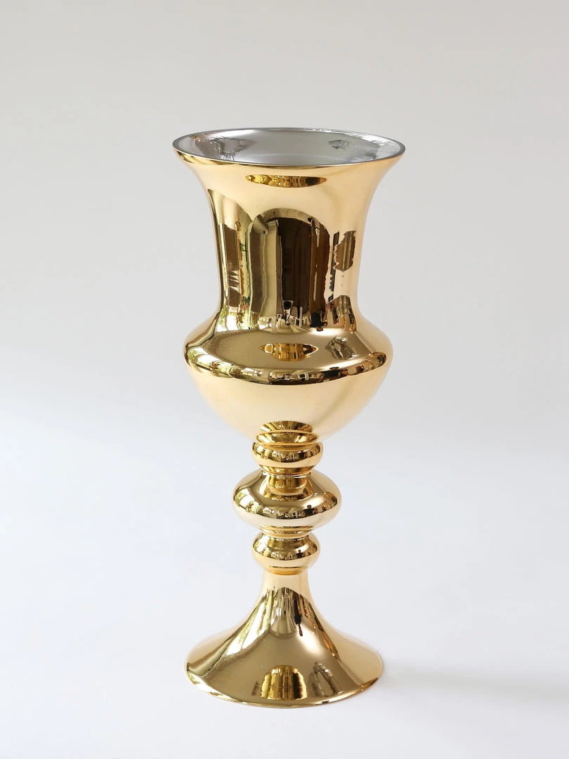 Inspire Me! Home Decor Detailed Stem Vase (2 Colors & 2 Sizes)