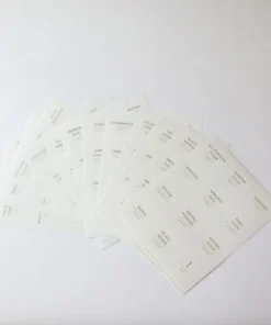 Inspire Me! Home Decor Gold Pantry Labels