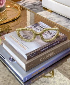 Inspire Me! Home Decor Glasses Sculpture ( 2 Colors )