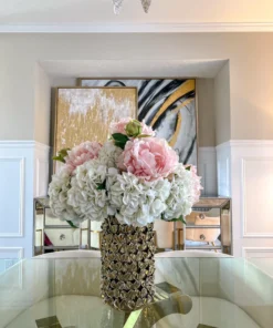 Inspire Me! Home Decor 31" Pink Budding Peony Stem