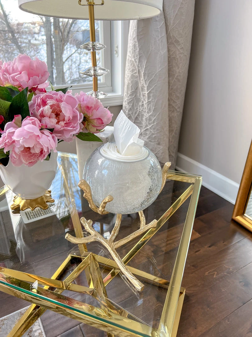 Inspire Me! Home Decor Large Branch Vase With Crackled Glass (2 Colors)