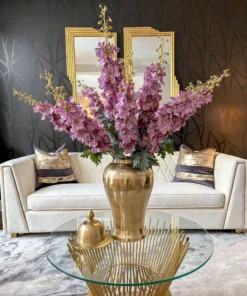 Inspire Me! Home Decor Gold Metal Ginger Jar