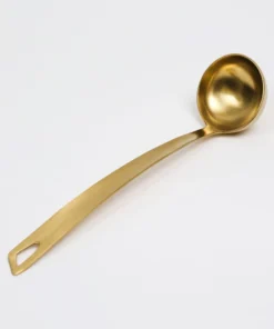 Inspire Me! Home Decor Matte Gold Ladle