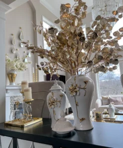 Inspire Me! Home Decor Gold Ivy Stem