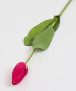 Inspire Me! Home Decor 27" Fuchsia Real Touch Tulip