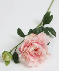 Inspire Me! Home Decor 31" Pink Budding Peony Stem