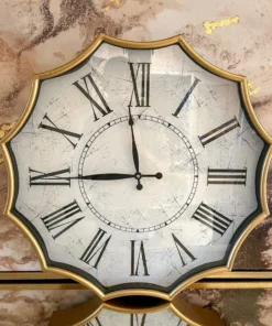 Inspire Me! Home Decor Gold Wall Clock