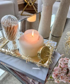 Inspire Me! Home Decor Rectangular Decorative Mirror Tray